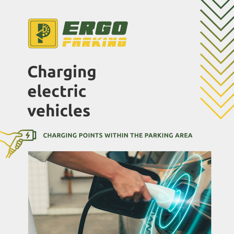 CHARGING POINTS WITHIN THE PARKING AREA